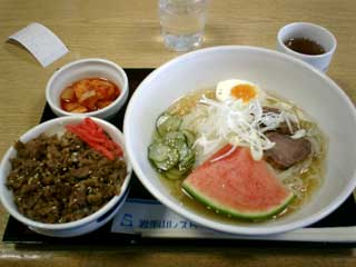 冷麺定食
