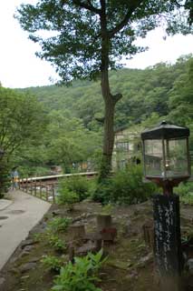 母屋への橋