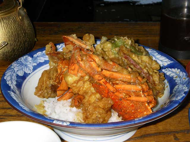 伊勢エビ天丼