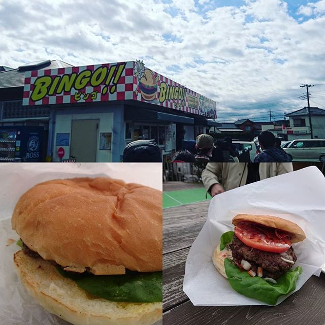 スーパービンゴバーガーデカイです。#touring